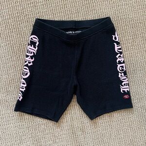 Chrome Hearts thermal biker shorts